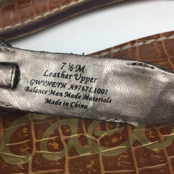 Sam Edelman Gwyneth Sandals size 7.5 M - Picture 9 of 9